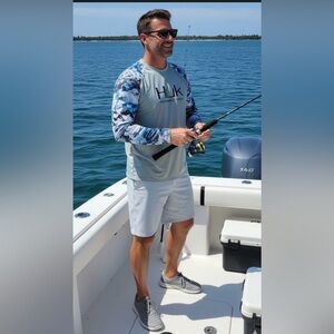 Huk Performance Fishing Long Sleeve Shirt men xxl